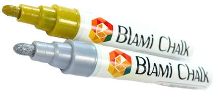 GOLD AND SILVER COLOR MARKERS